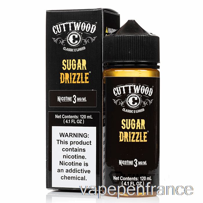 Filet De Sucre - E-liquide Cuttwood - Stylo Vape 120 Ml 0 Mg